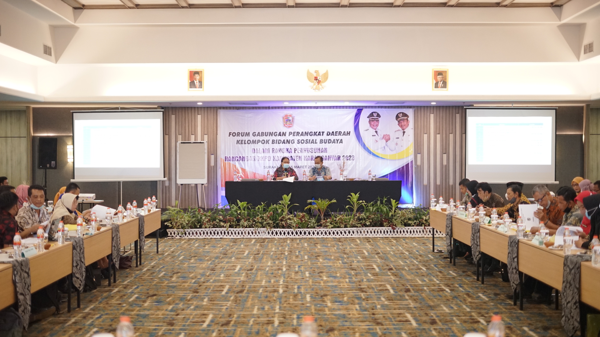 BAPERLITBANG Karanganyar Gelar Forum Gabungan Perangkat Daerah Kelompok Kerja Bidang Sosial Budaya