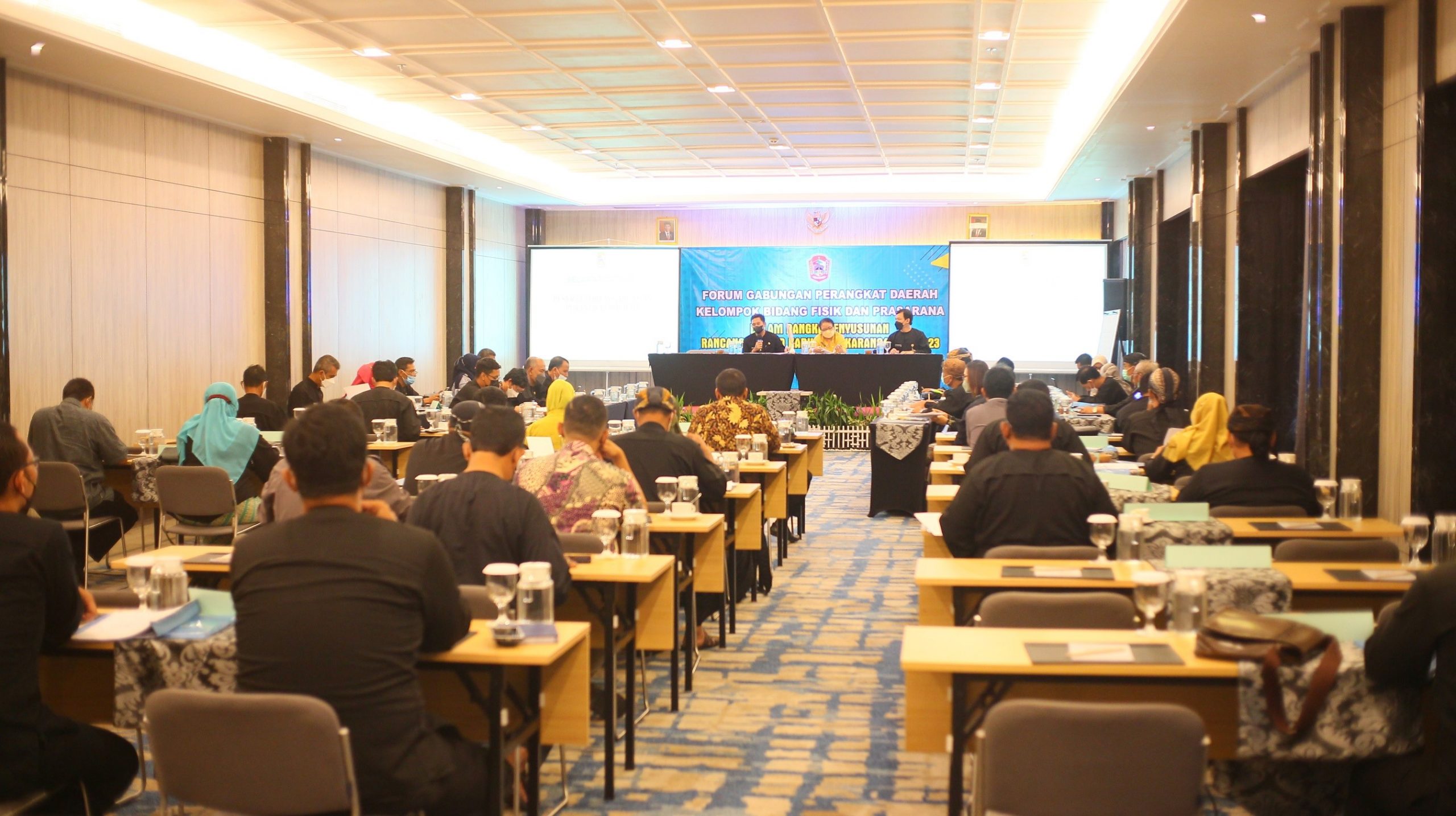 BAPERLITBANG Karanganyar Gelar Forum Gabungan Perangkat Daerah Untuk Kelompok Kerja Bidang Fisik dan Prasarana