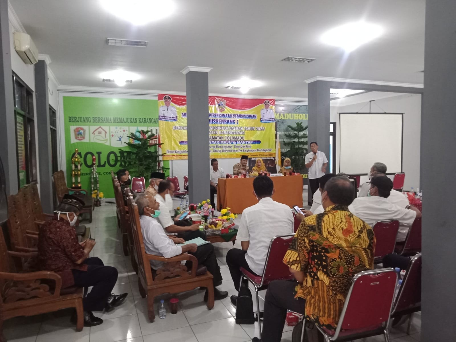 MUSRENBANG RKPD Kecamatan Colomadu Menjadi Penutup Rangkaian MUSRENBANG RKPD Tahun 2023 Tingkat Kecamatan di Kabupaten Karanganyar